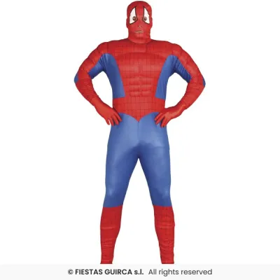 DISFRAZ SPIDERMAN MUSCULOSO T-14-16 77335