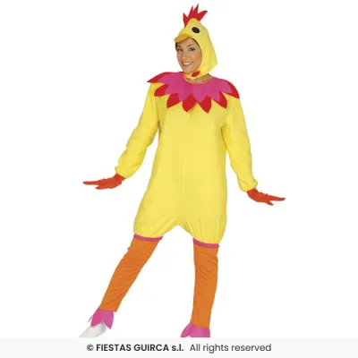 DISFRAZ ADULTO GALLINA T-L 84354