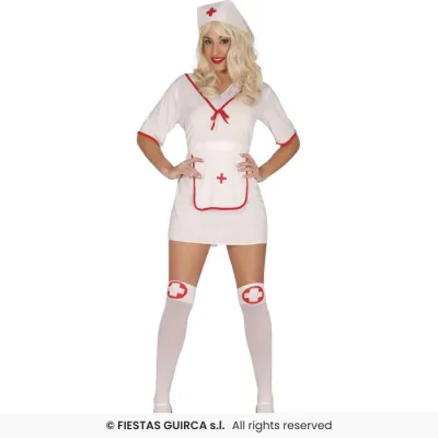 DISFRAZ ADULTO ENFERMERA T-L 80009