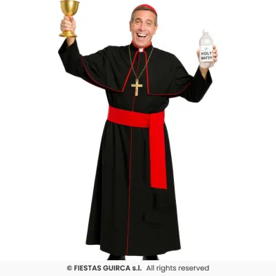 DISFRAZ ADULTO CARDENAL T-L 89089