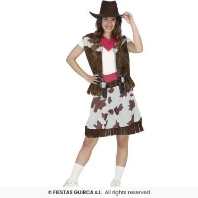 DISFRAZ VAQUERA T-14-16 77343