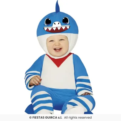 DISFRAZ BEBE SHARK T-12-18 87819