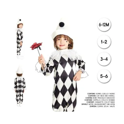 DISFRAZ BEBE ARLEQUIN T-6-12 25927