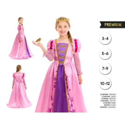 DISFRAZ RAPUNZEL T-5-6 27391