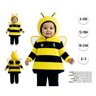DISFRAZ BEBE ABEJA T-12-18 28632