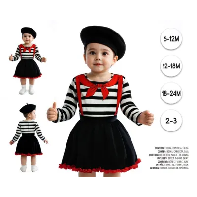 DISFRAZ BEBE MINO T-18-24 28645