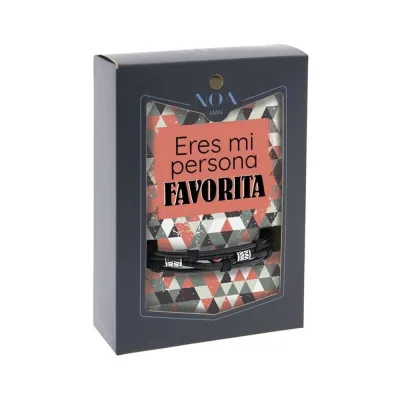 PULSERA TRIBAL CUERO MI PERSONA FAVORITA BSH2603NG