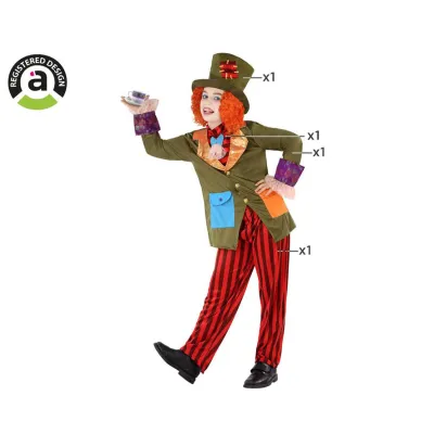 DISFRAZ SOMBRERERO LOCO T-5-6 61292