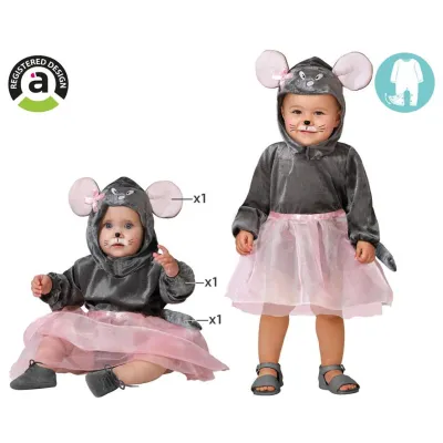 DISFRAZ BEBE RATONCITA T-+24 M 76549