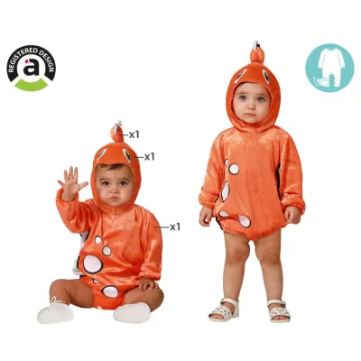 DISFRAZ BEBE PEZ T-12-24 76563