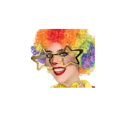 GAFAS ESTRELLAS DORADAS XXL 67200