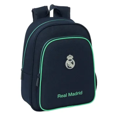 MOCHILA REAL MADRID AZUL 34CM 612557524