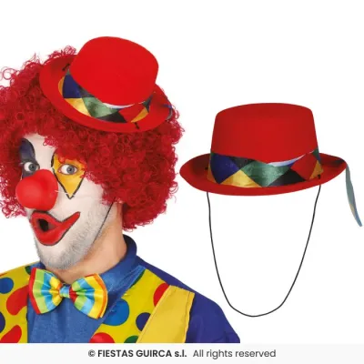 MINI SOMBRERO PAYASO ALEATORIO 13275