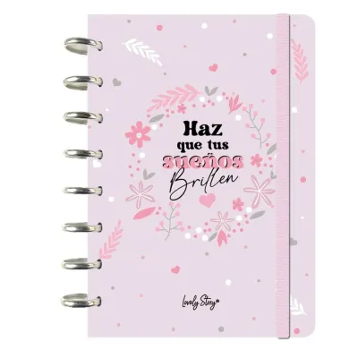 LIBRETA A5 HAZQUE TUS SUEÑOS BRILLEN A52619RS