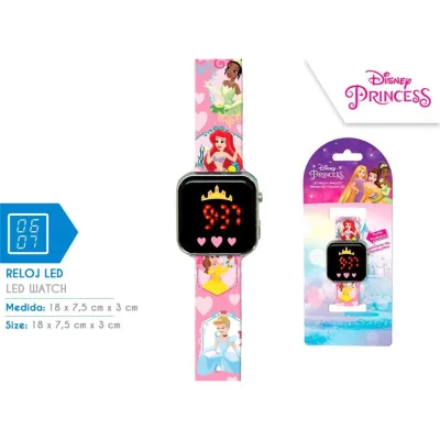 RELOJ LED PRINCESAS PN4463