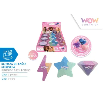 BOMBA DE BAÑO WOW00101