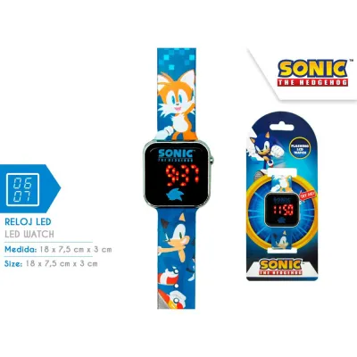 RELOJ LED SONIC SNC4198M