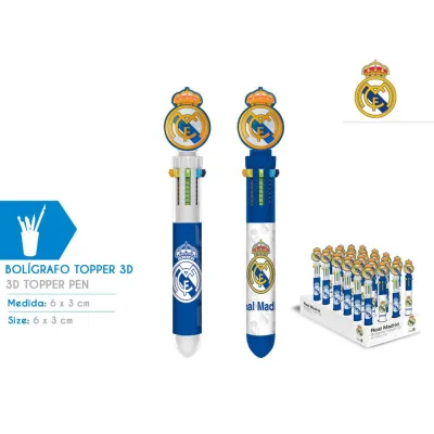 BOLIGRAFO 10 COLORES REAL MADRID RM00008