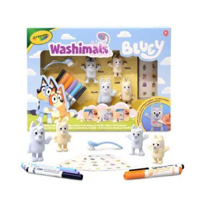 WASHIMALS 4 MASCOTAS BLUEY 74-0253