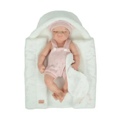 MUÑECA REBORN SILICONA ALMA  40CM 98206