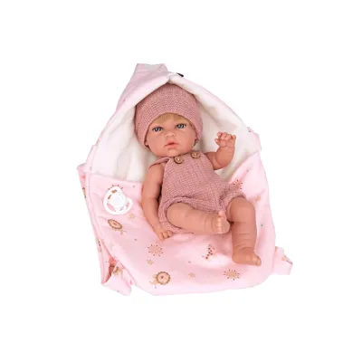 MUÑECA NATAL 30CM CON PORTABEBE  60787