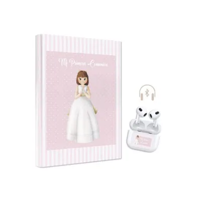 LIBRO COMUNION NIÑA +AURICULARES 30X25 47619
