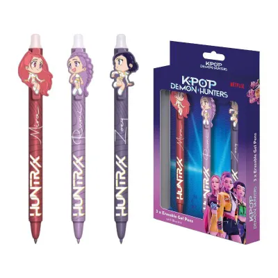 SET 3 BOLIGRAFOS BORRABLES K-POP SR2510672