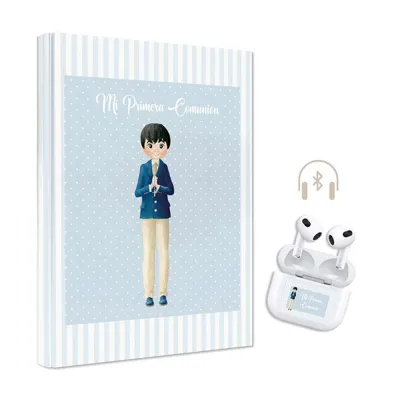 LIBRO COMUNION NIÑO +AURICULARES 30X25 47618