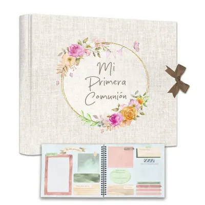 LIBRO COMUNION NIÑA APAISADO ORLA 24X30 49428