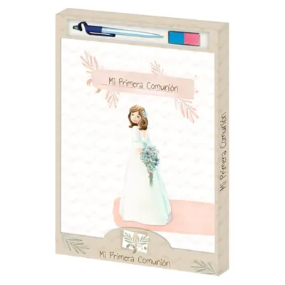 LIBRO COMUNION NIÑA +BOLI +HUELLAS 30X25 48680