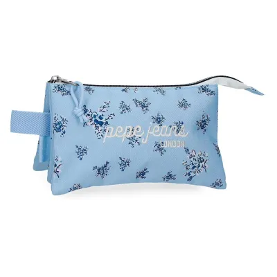 PORTATODO TRIPLE PEPE JEANS OLIVIA AZUL 6084342