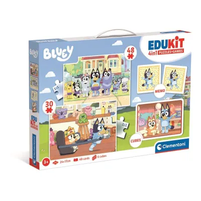 EDUKIT 4 EN 1 BLUEY 18320