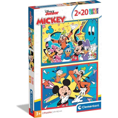 PUZZLE 2X20 MICKEY  24791