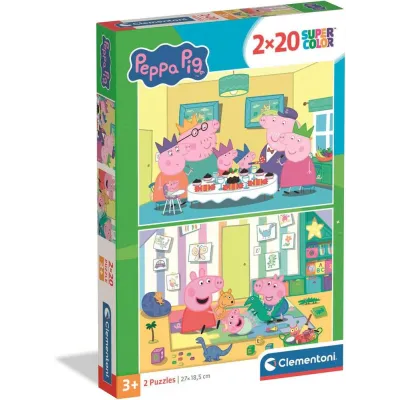 PUZZLE 2X20 PEPPA  24831