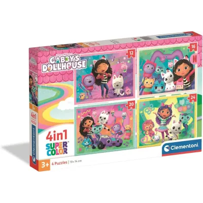 PUZZLE 4 EN 1 GABBY 21752