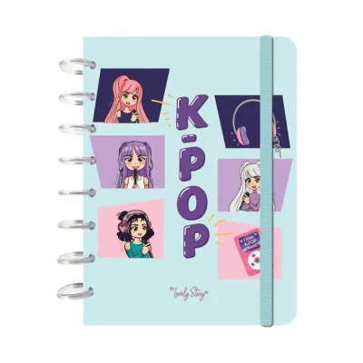 LIBRETA A5 100 HOJAS K-POP A52621MT