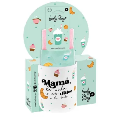 PACK TAZA + CALCETINES MAMA LA VIDA ES TZCL2602-02