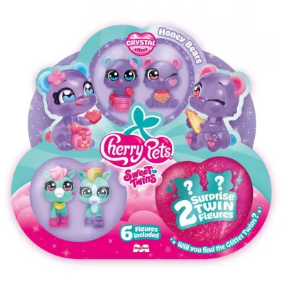 PACK 6 FIGURAS CHERRY PETS 5035