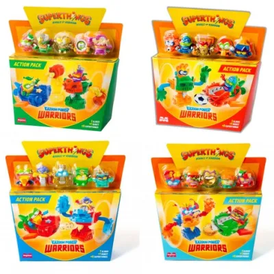 SUPERTHINGS KAZOOM POWER WARRIORS PACK 5  4365