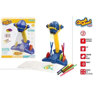 PROYECTOR DE DIBUJO LUZ Y SONIDO 39425