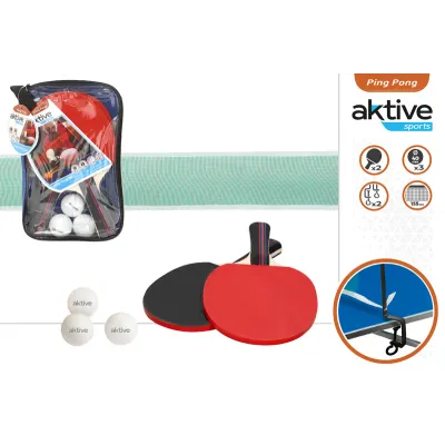 SET PING PONG CON RED 52487