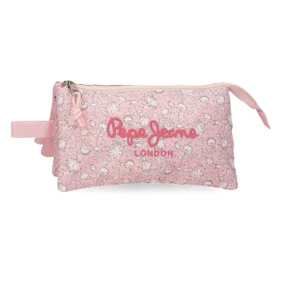 PORTATODO TRIPLE PEPE JEANS MIA ROSA 6074341