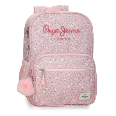 MOCHILA PEPE JEANS MIA ROSA 40CM 60722F1