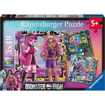 PUZZLE 3X49 MONSTER HIGH 05723