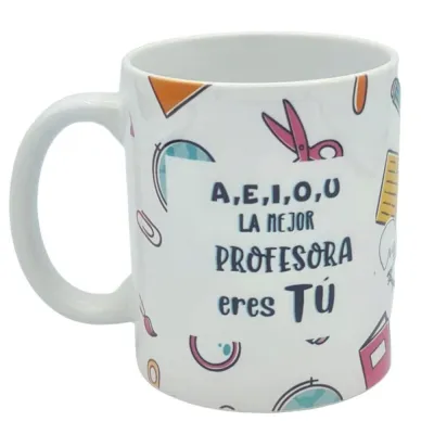 TAZA  LA MEJOR PROFESORA 3277