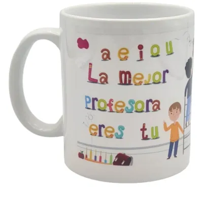 TAZA  LA MEJOR PROFESORA 0499