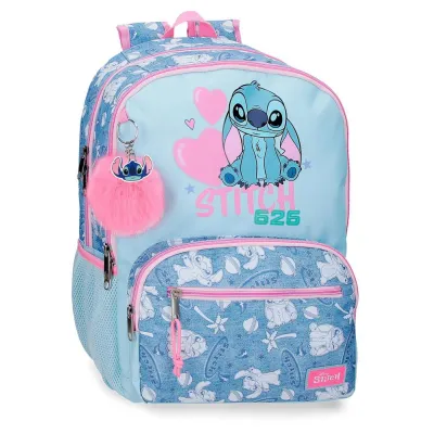 MOCHILA STITCH HEARTS 44CM 32924F1