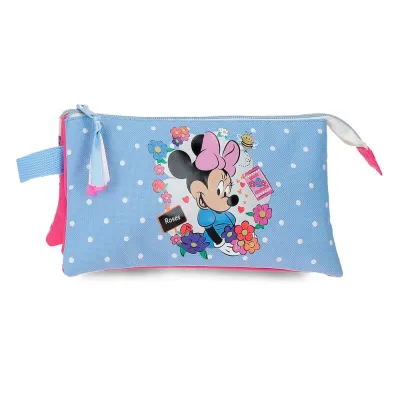 PORTATODO TRIPLE MINNIE FLOWERS 4314311