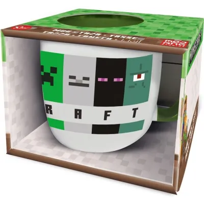 TAZA MINECRAFT EN CAJA REGALO 75618