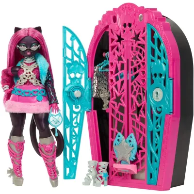 MUÑECA MONSTER HIGH SECRET CATTY NOIR  JBG82